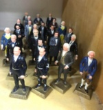 Vintage 1960's Presidents Figurines