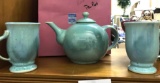 Handmade Lawrence Tea Pot Cups