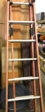 Werner 14' Fiber Glass Ladder ( Works Great on stairs)