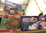 Vintage Electronic Hot- Shot Game and Vintage Horse Racing Game- works