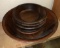 Burl Walnut Bowl set- Made in Billings Missouri