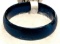 Men's Blue Titanium Ring Size 10