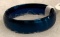 Blue Titanium Steel Ring Size 10
