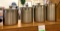4 Piece Stainless Steel Canisters with Lids