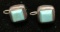 Mexico Silver and Turquoise Earrings