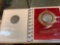 1969 Franklin Mint Greeting Cards with Medallions - 3 total