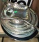 Silver Plate Serving Platters and Charger Plates