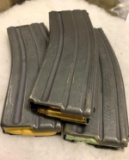 3 AR Mags Loaded with Blanks
