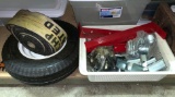 New Trailer Tire, Trailer Hitch Hardware and tow Strap