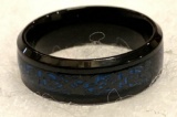Black Dragon Carbide stainless ring Size 10