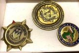 3 Military Challenge Coins