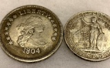 1804 and 1911 Coins Silver?