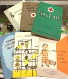 Vintage First Aid Books and Raising Child Manuel's