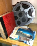 Old Film Reels, Old Post Cards and Records
