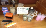 Candles, Incenses and Small Jewelry Box