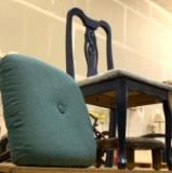 Chair and two Foot Stools