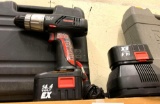 Craftsman 14.4 Volt Drill with 2 Batteries and Charger
