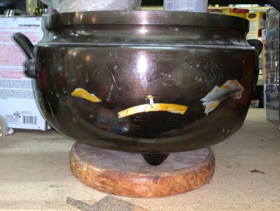 Oriental Pot with Handles