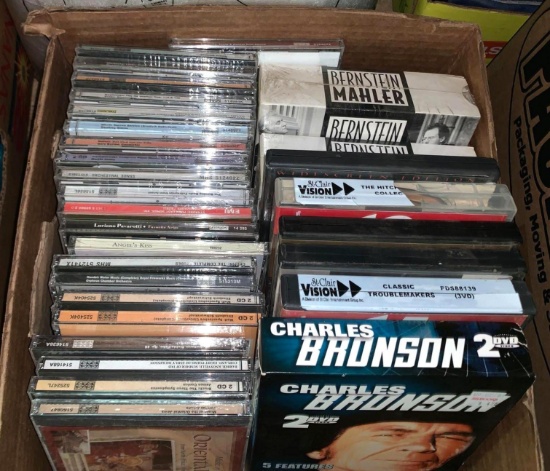 Lot of CD's and DVD's