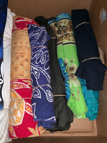 Lot of Polynesian Fabric/ Clothes
