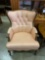 Vintage High Back chair by Restmore Mattress and Furniture Store- Tacoma wa