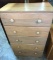 5 drawer Highboy Dresser