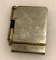 Vintage Mini Silver Notepad and Pencil Hinged- for Purse