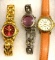 3 Ladies watches- Geneva, Smootch and Guess