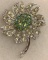 Vintage Brooch Sarah Coventry Flower pin Signed