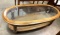 Oak Coffee Table with Glass Top 17