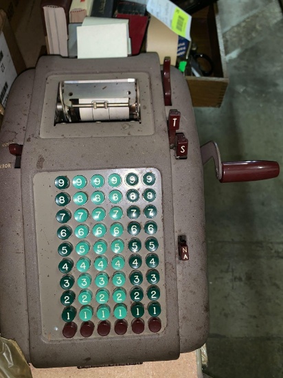 Vintage Adding Machine