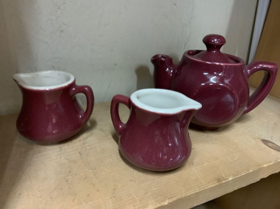 Vintage McCormick Tea Pot Set 3 Pieces