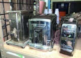 3 Vintage Electric Toasters- All Work