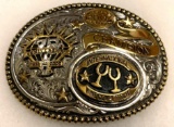Large Rodeo Championship Belt Buckle 2007 International