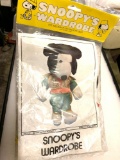 Vintage 1970's Snoopys Wardrobe Bull Fighter Very Rare- New