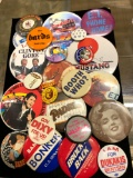 Vintage Pin Button Lot