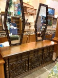 9 Drawer Dresser with 2 Mirrors