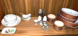 S&P Shaker Collection and Serving Baskets with Bowls etc
