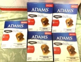 5 New Adams Flea Control Collars for Dogs