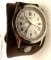 Mens Swiss Army Leather Cuff watch