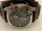 Mens Dual Time Sport Chronograph Cuff Style watch