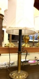 Stiffel Brass Candle Stick Lamp