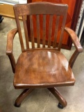 Old Oak Office Chair