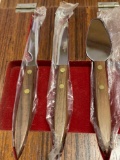 Vintage Standard Finest- Japan Cheese Server- New Old Stock- Hangs - with Tile