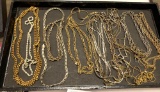 21 Vintage Costume Chain Necklaces