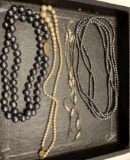 4 Vintage Pearl Necklaces