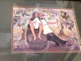 Framed Couple in Vineyard 20