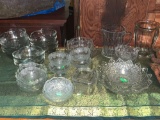 Lot of Crystal and Glassware