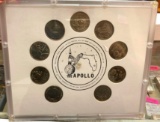 Vintage Apollo 7-15 Commemorative Coins- From estate of Former NASA Engineer