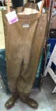 Converse Rod - N- Reel Waders size large and 2 fishing Rods